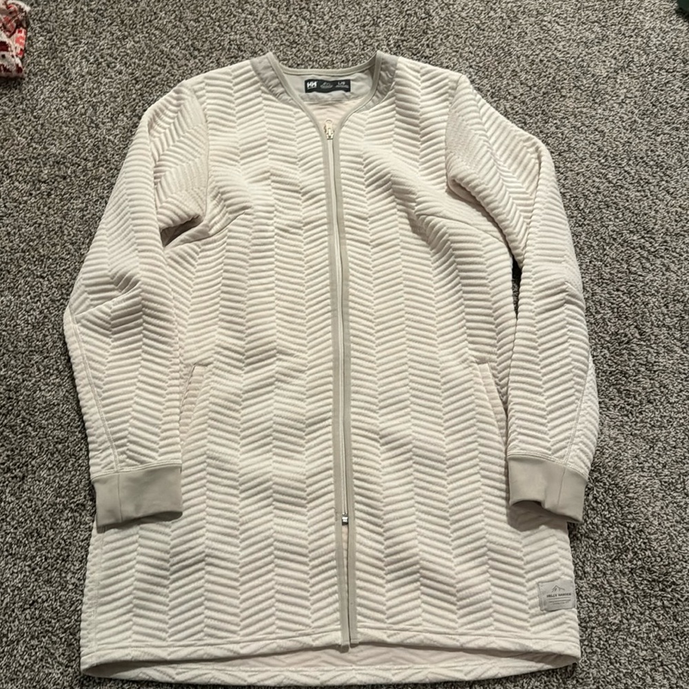LIKE NEW HELLY Hansen full zip sweater